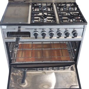 Farat 4h con plancha , multifuncion , ACERO INOXIDABLE