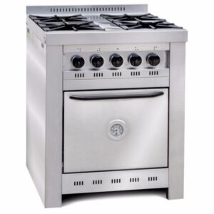 Cocina industrial  cook&food CFHH 70 4 hornallas