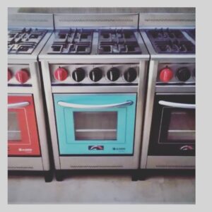 Cocina Ares 57 cm Puerta Vidrio Visor