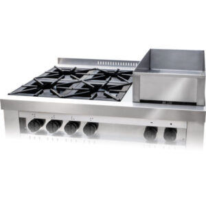 Cocina industrial cook&food CF 100 4horallas y  Baño Maria