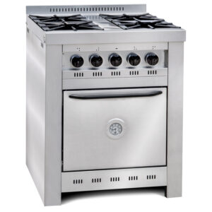 Cocina industrial  cook&food CFHH 70 4 hornallas