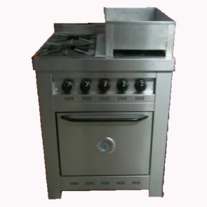 Cocina industrial cook&food CFHH 70 2 hornallas y Baño María