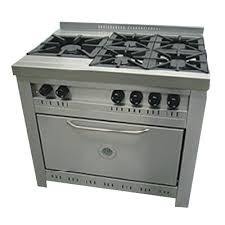 Cocina industrial cook&food CF 100 5 hornallas
