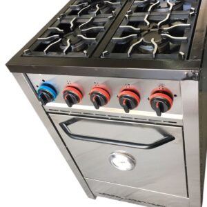 Cocina ares eco acero inoxidable